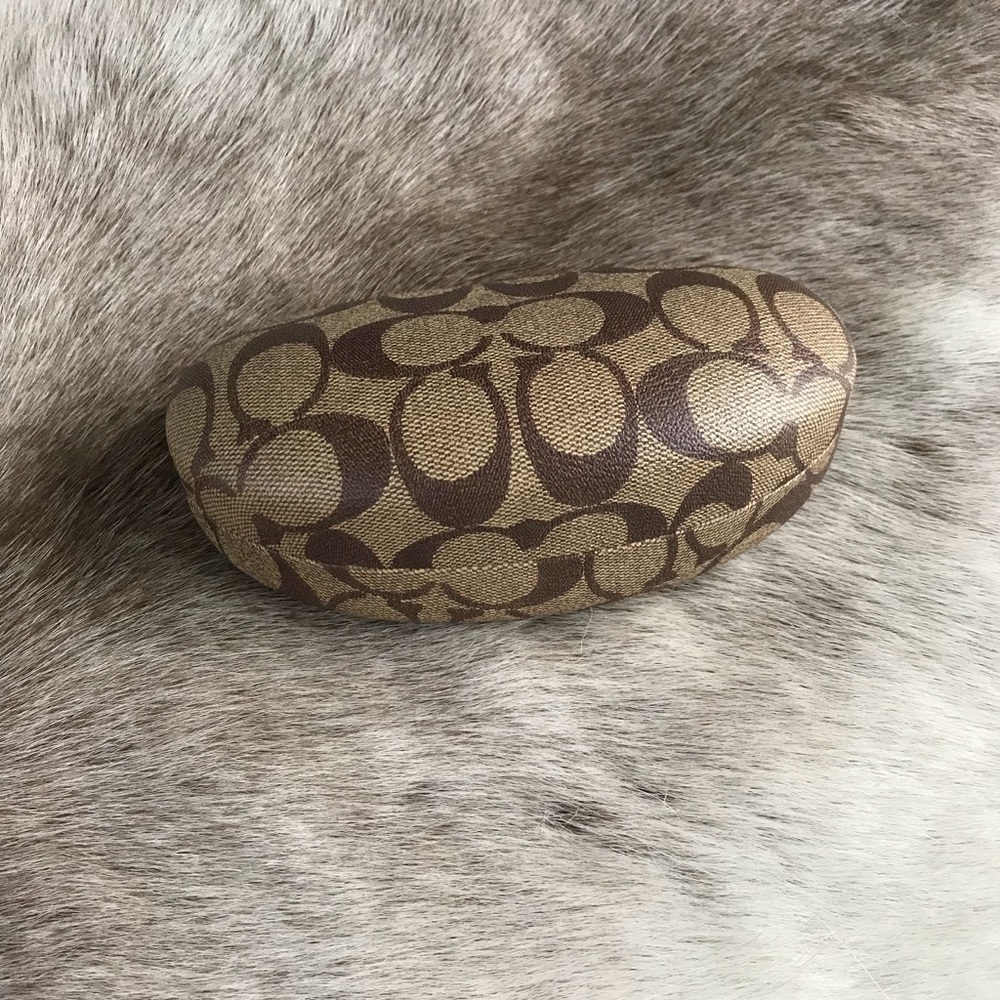 Coach Eye glass case
